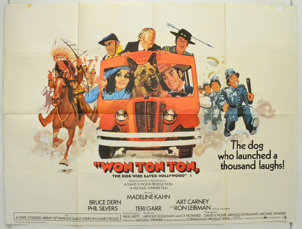 Won Ton Ton The Dog Who Saved Hollywood - Original Cinema Movie Poster ...