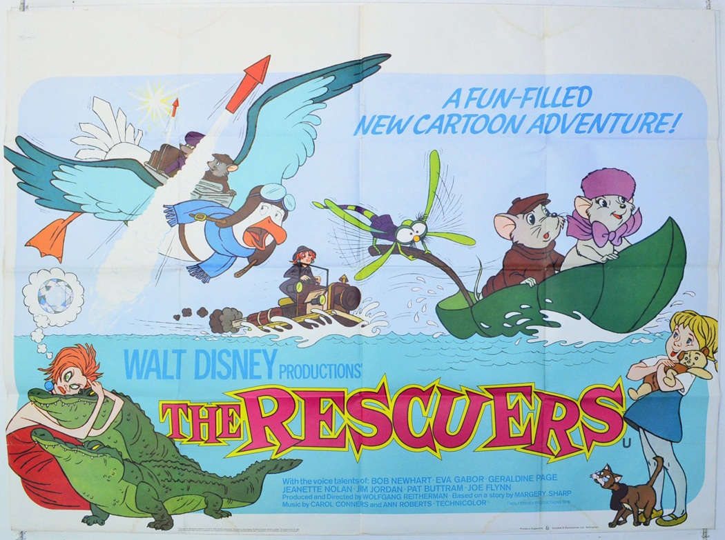 Rescuers (The) - Original Movie Poster