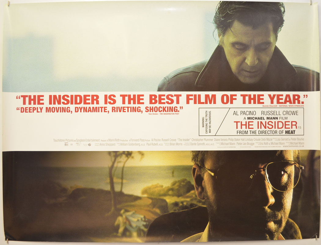 The Insider 1999 Russell Crowe. The Insider 1999.