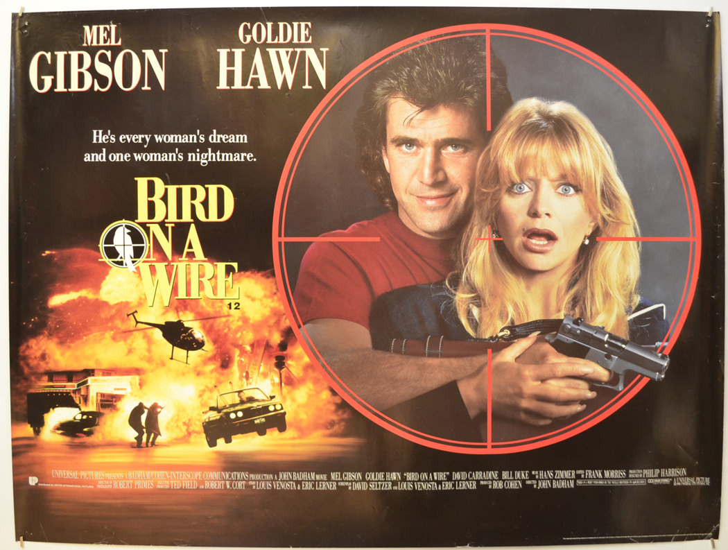Bird On A Wire - Original Movie Poster