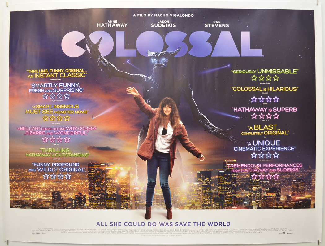 Colossal - Original Cinema Movie Poster From pastposters.com ...
