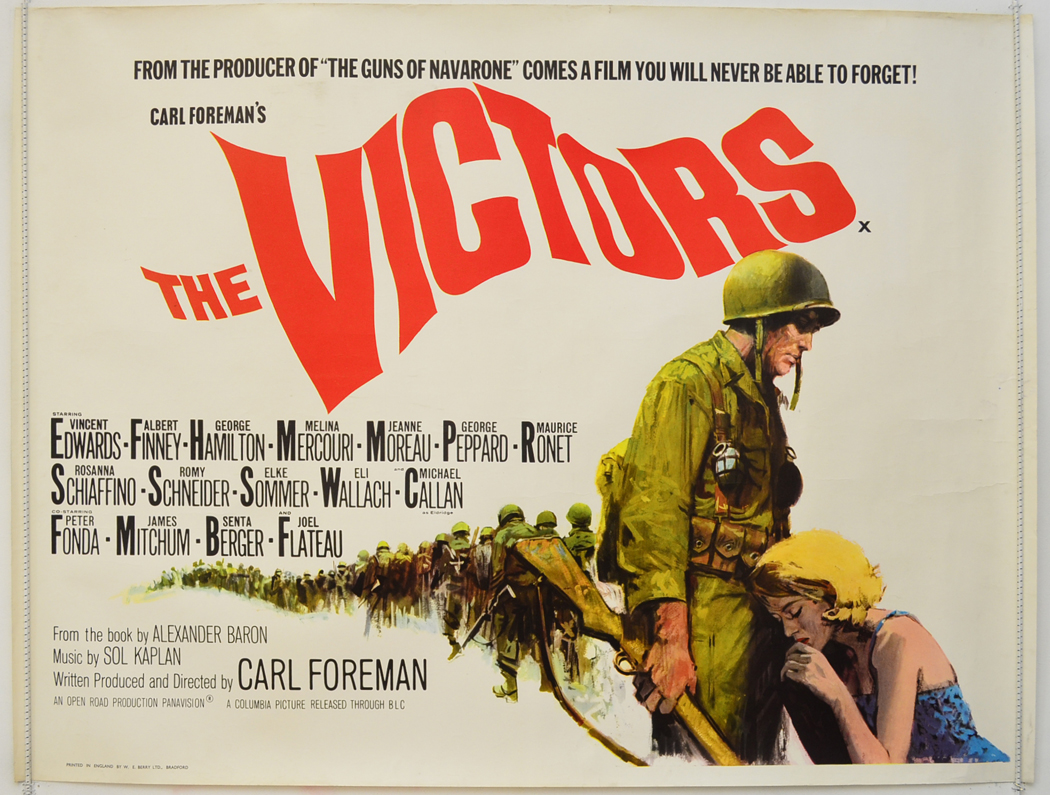 Victors (The) - Original Cinema Movie Poster From pastposters.com ...