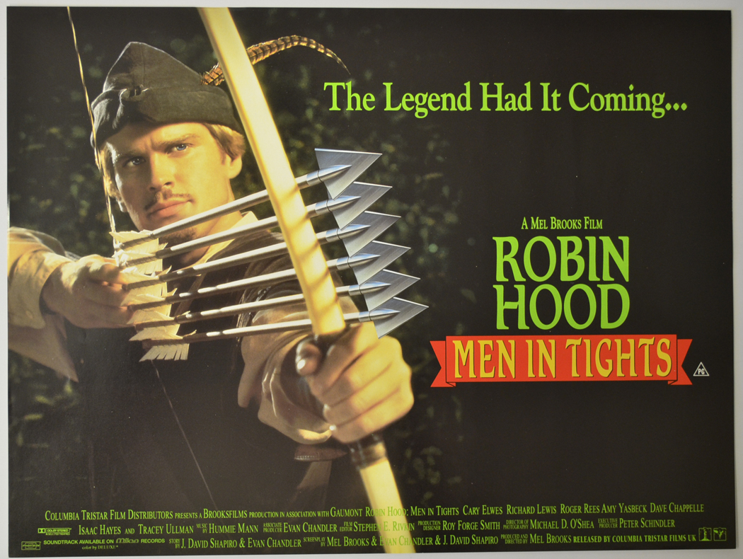 ROBIN HOOD MEN IN TIGHTS 1993 Original SS 27x40" Movie Poster Mel Brooks C Elwes