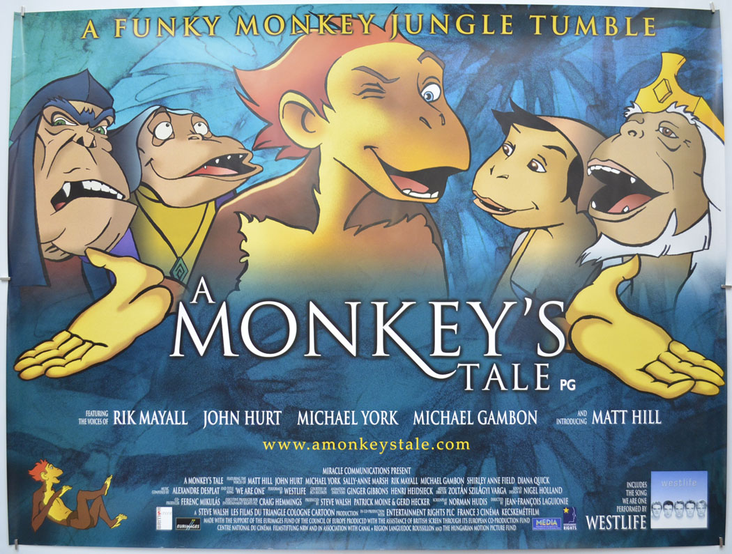A Monkey's Tale - Original Movie Poster