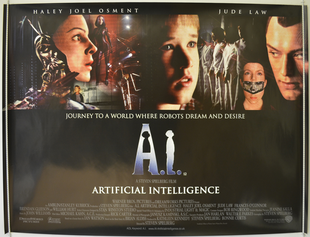 A.I. - Original Cinema Movie Poster From pastposters.com British ...