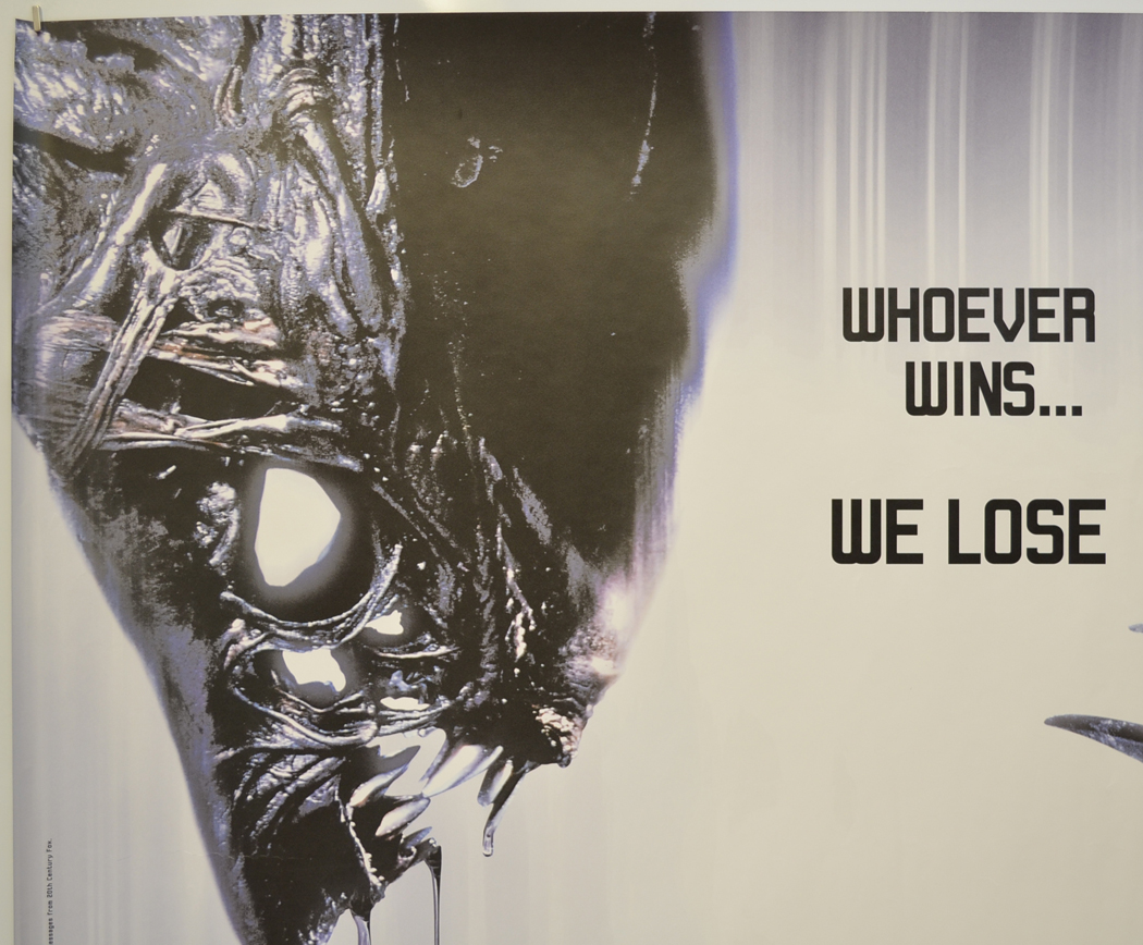 Alien vs Predator 3 Classic Movie Game Art 12x18 24x36in FABRIC Poster N3064