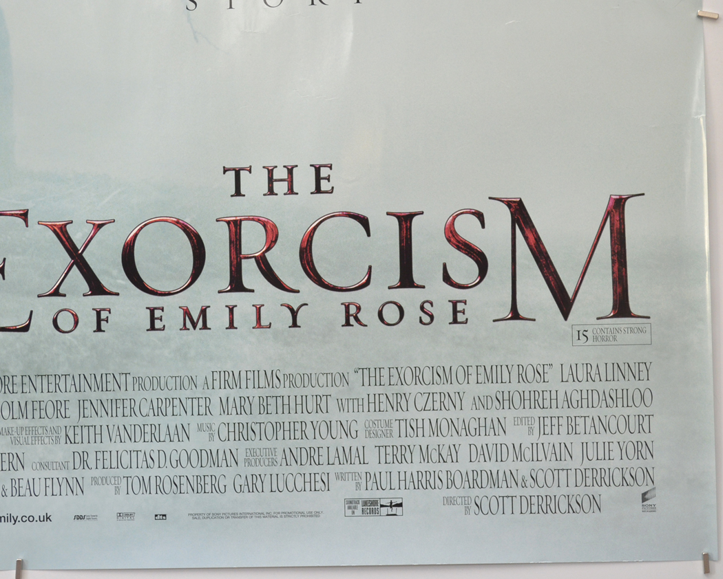 The Exorcism of Emily Rose Movie POSTER 27 x 40 Laura Linney NEW A LICENSED 