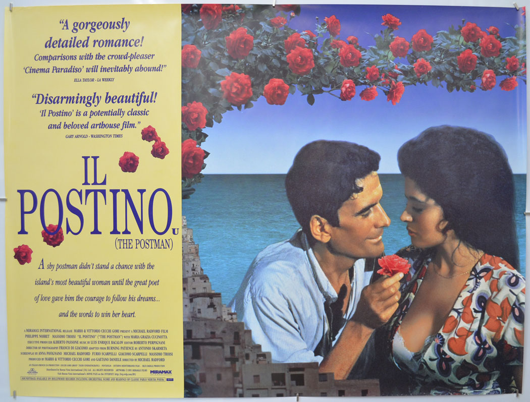 Il Postino <p><i> (a.k.a. The Postman) </i></p> - Original Movie Poster