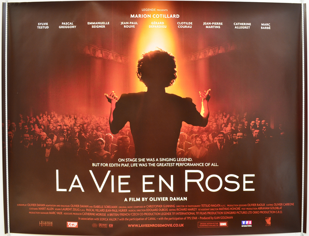 La Vie En Rose - Original Cinema Movie Poster From pastposters.com ...