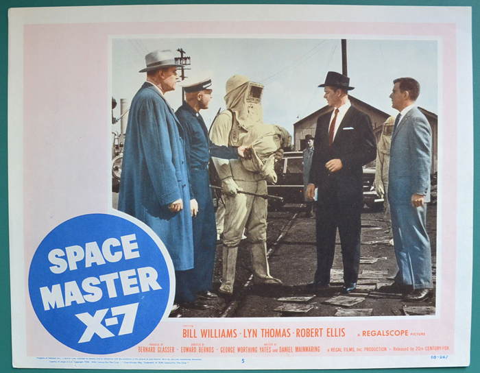 Space Master X-7 <p><a> Single USA Lobby Card #5</i></p>