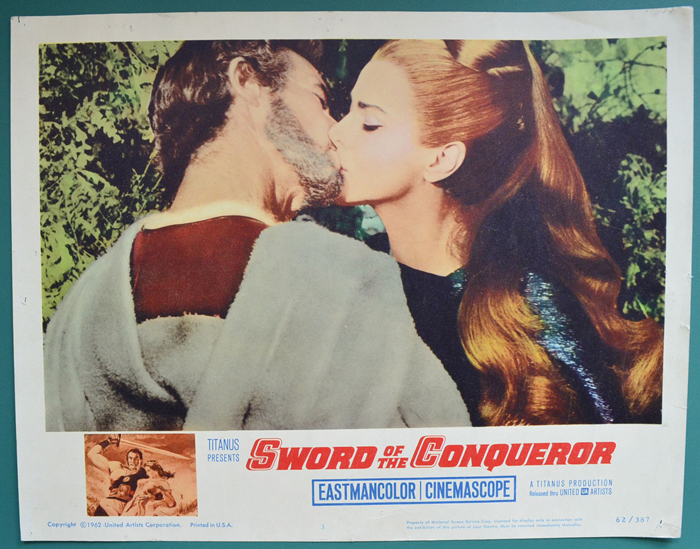 Sword Of The Conqueror <p><a> Single USA Lobby Card #3 </i></p>