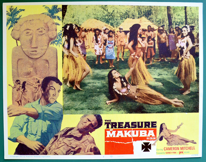 Treasure Of Makuba (The) <p><a> Single USA Lobby Card #3 </i></p>