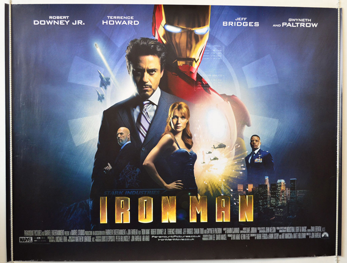 Iron Man - Original Cinema Movie Poster From pastposters.com ...