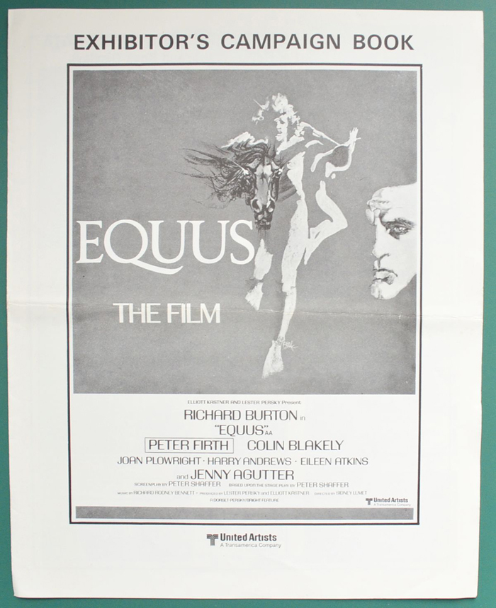 Equus <p><i> Original 6 Page Cinema Exhibitor's Campaign Pressbook </i></p>