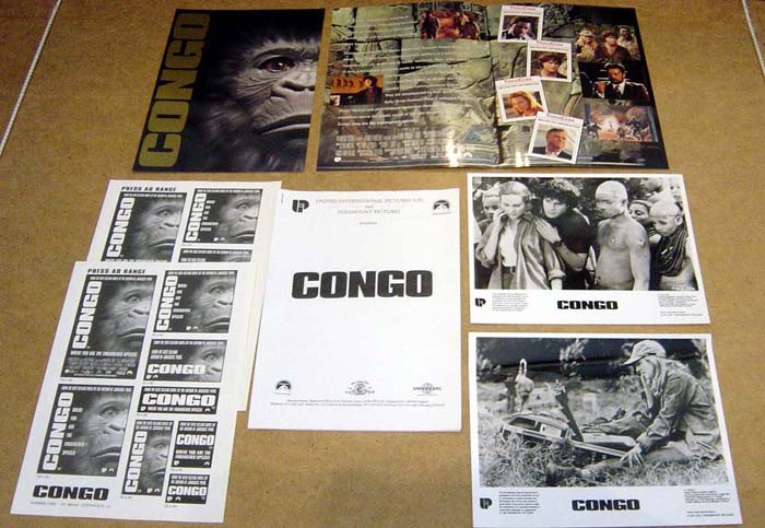 Congo<br><p><i>Original Press Kit With 2 Stills</i></p>