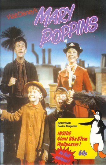 Mary Poppins <p><i> Original Souvenir Poster Magazine </i></p>
