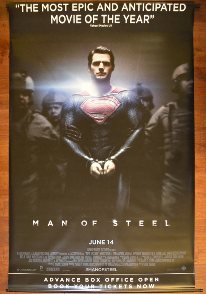 Man Of Steel <p><i> (Cinema Banner) </i></p>