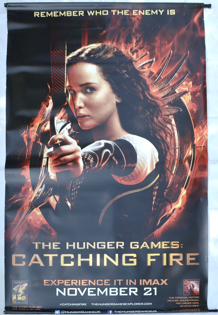 Hunger Games : Catching Fire (The)  <p><i> (Cinema Banner) </i></p>