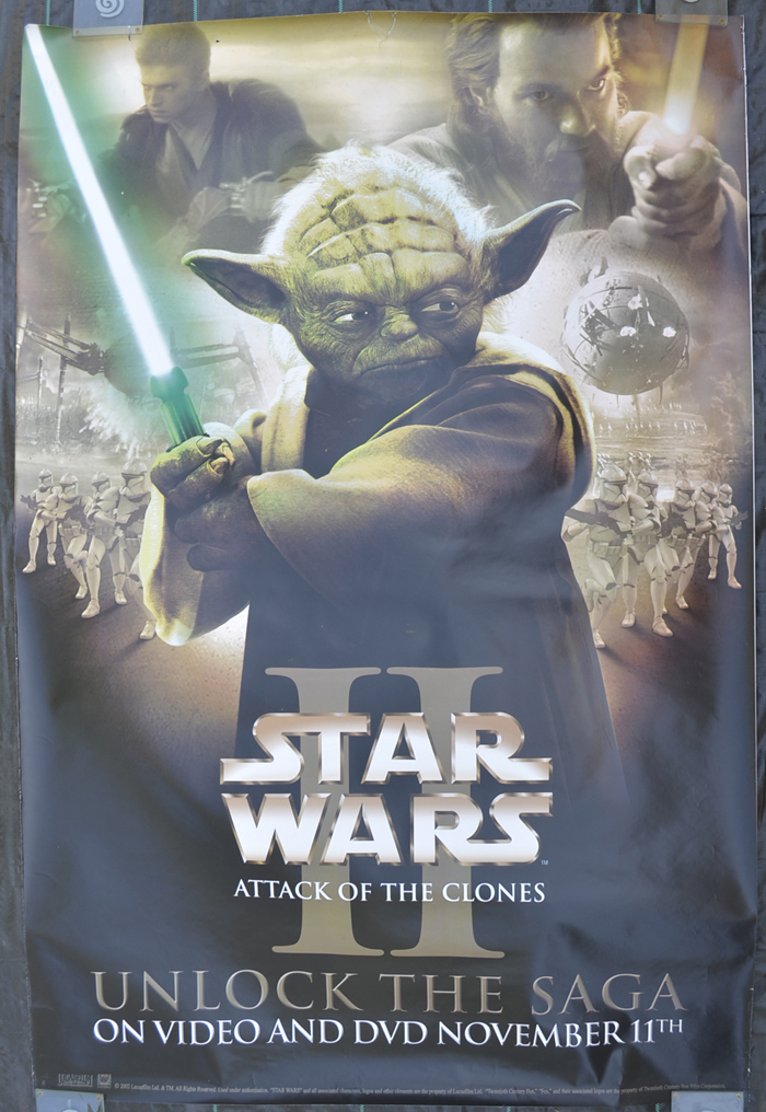 Star Wars : Episode II - Attack Of The Clones <p><i> (UK Bus Stop Poster) </i></p>