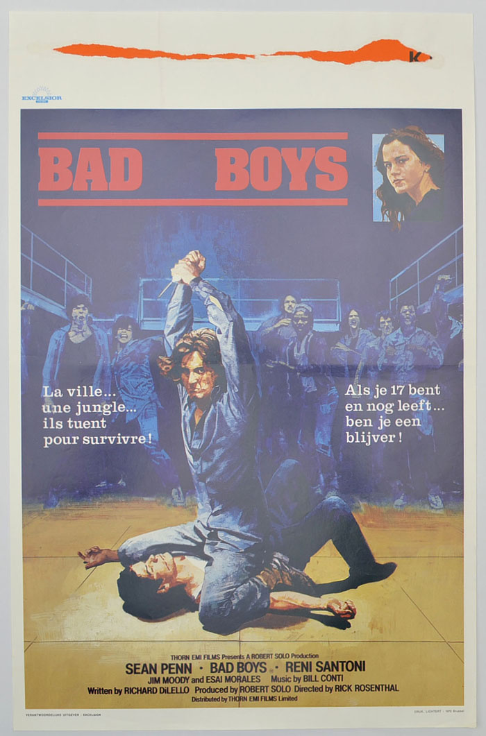 Bad Boys <p><i> (Original Belgian Movie Poster) </i></p>