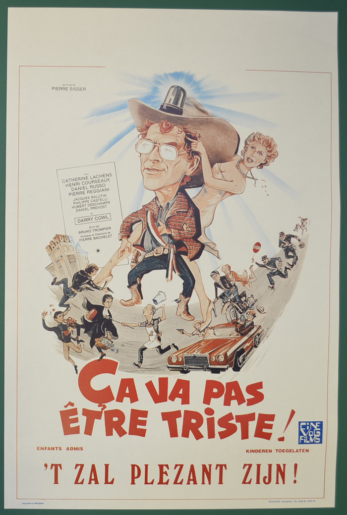 Ca Va Pas Etre Triste <p><i> (Original Belgian Movie Poster) </i></p>