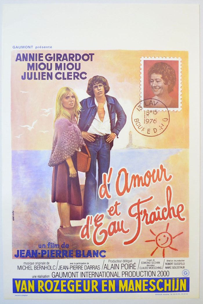 D'amour Et D'eau Fraiche <p><i> (Original Belgian Movie Poster) </i></p>