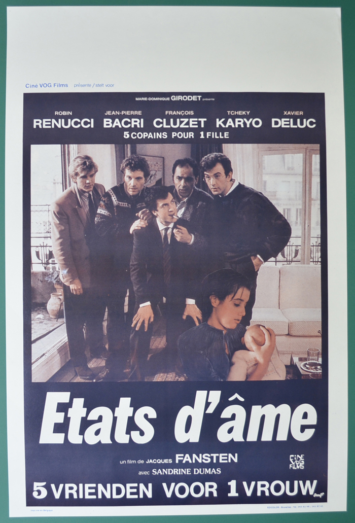 États d'âme <p><i> (Original Belgian Movie Poster) </i></p>