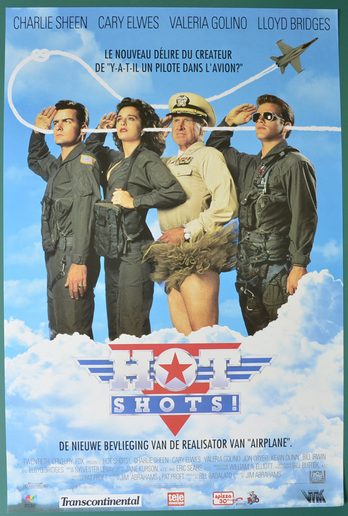 Hot Shots <p><i> (Original Belgian Movie Poster) </i></p>