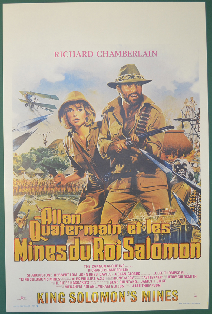 King Solomon's Mines <p><i> (Original Belgian Movie Poster) </i></p>