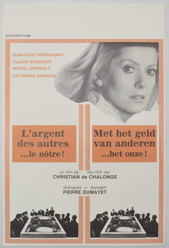 L'argent des autres <p><i> (Original Belgian Movie Poster) </i></p>