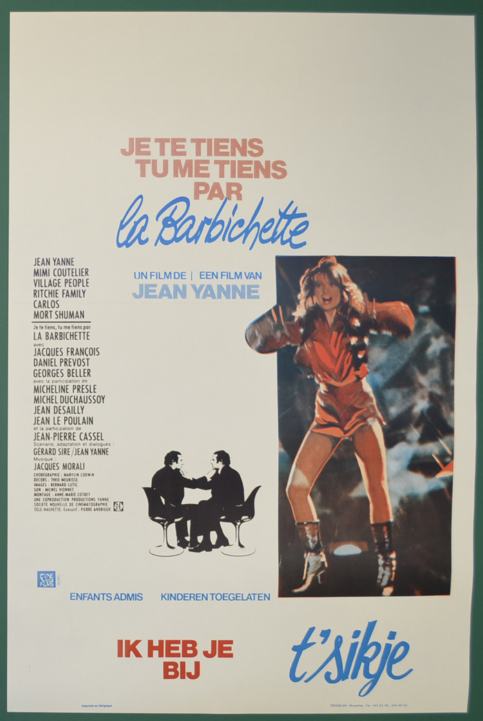 Je Te Tiens, Tu Me Tiens Par La Barbichette <p><i> (Original Belgian Movie Poster) </i></p>