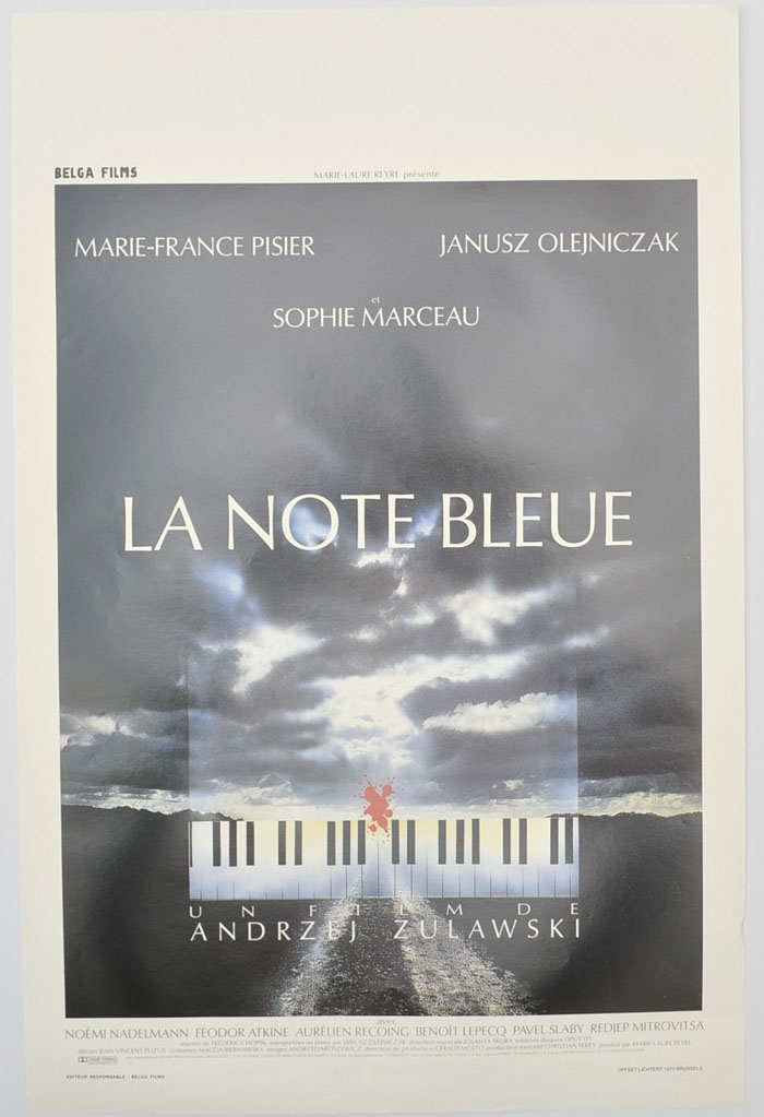 La note bleue <p><i> (Original Belgian Movie Poster) </i></p>