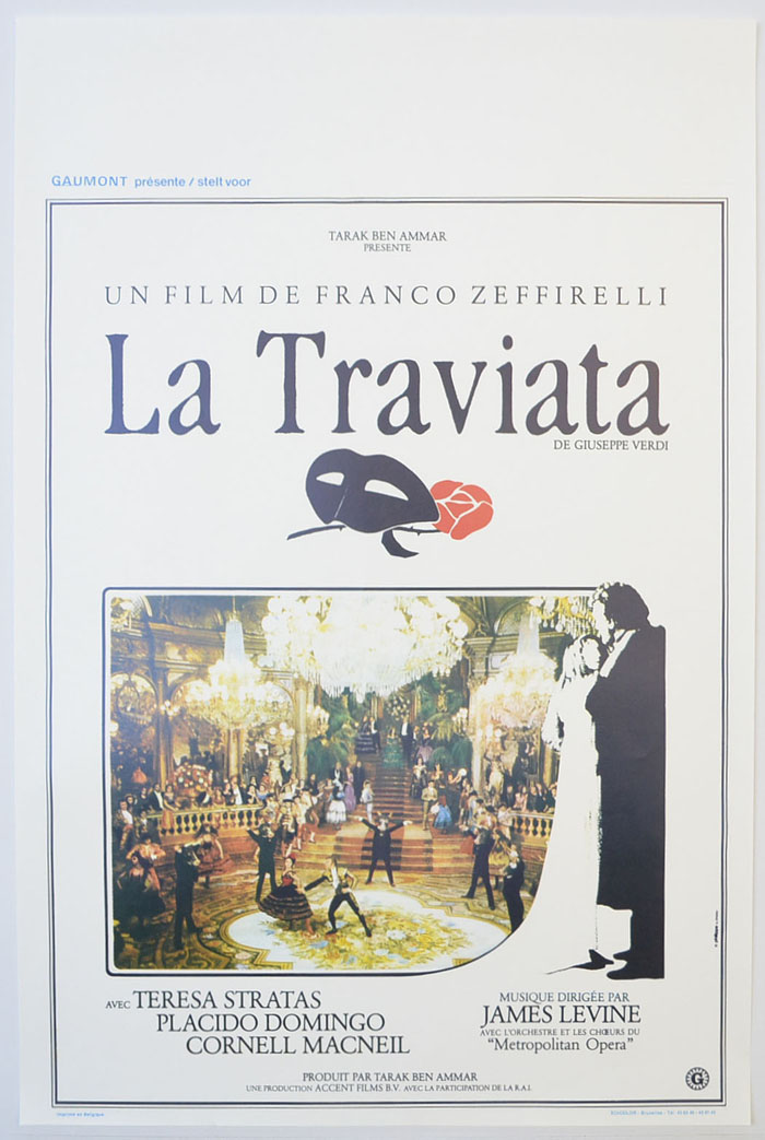 La Traviata <p><i> (Original Belgian Movie Poster) </i></p>