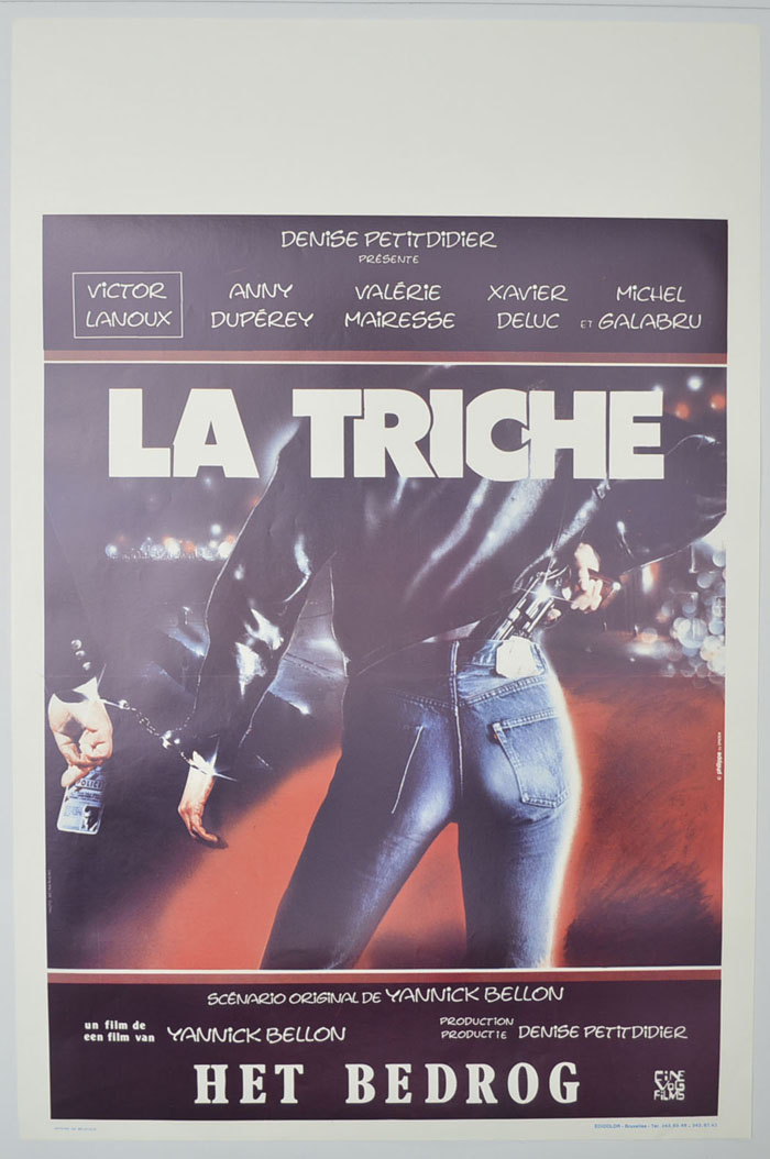 La triche <p><i> (Original Belgian Movie Poster) </i></p>
