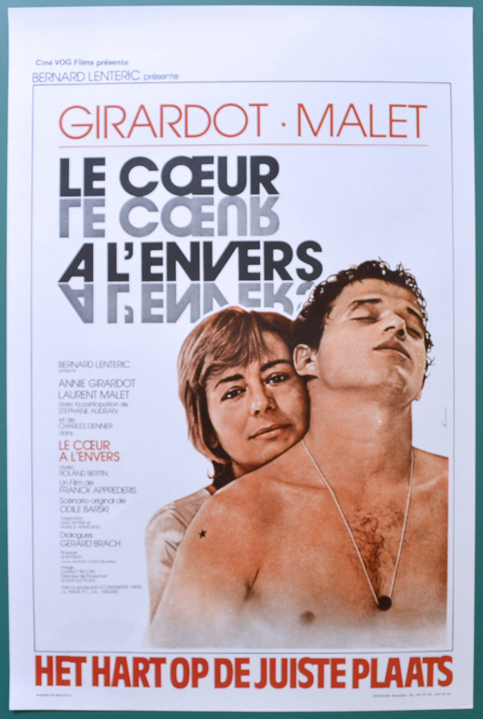 Le coeur à l'envers <p><i> (Original Belgian Movie Poster) </i></p>