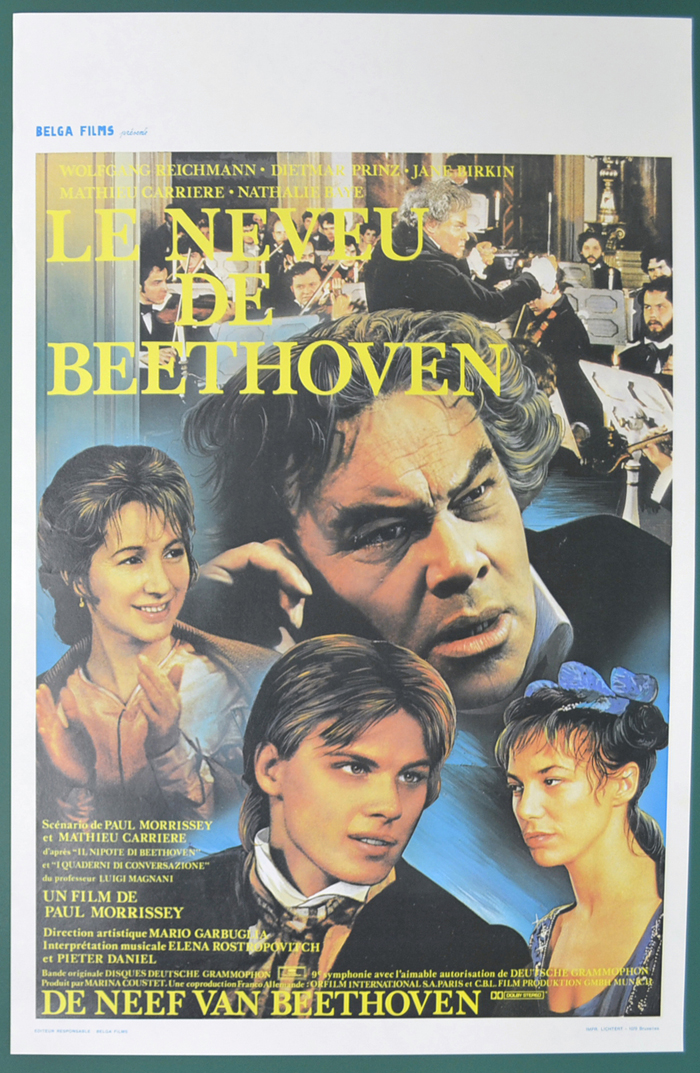 Le Neveu De Beethoven <p><i> (Original Belgian Movie Poster) </i></p>