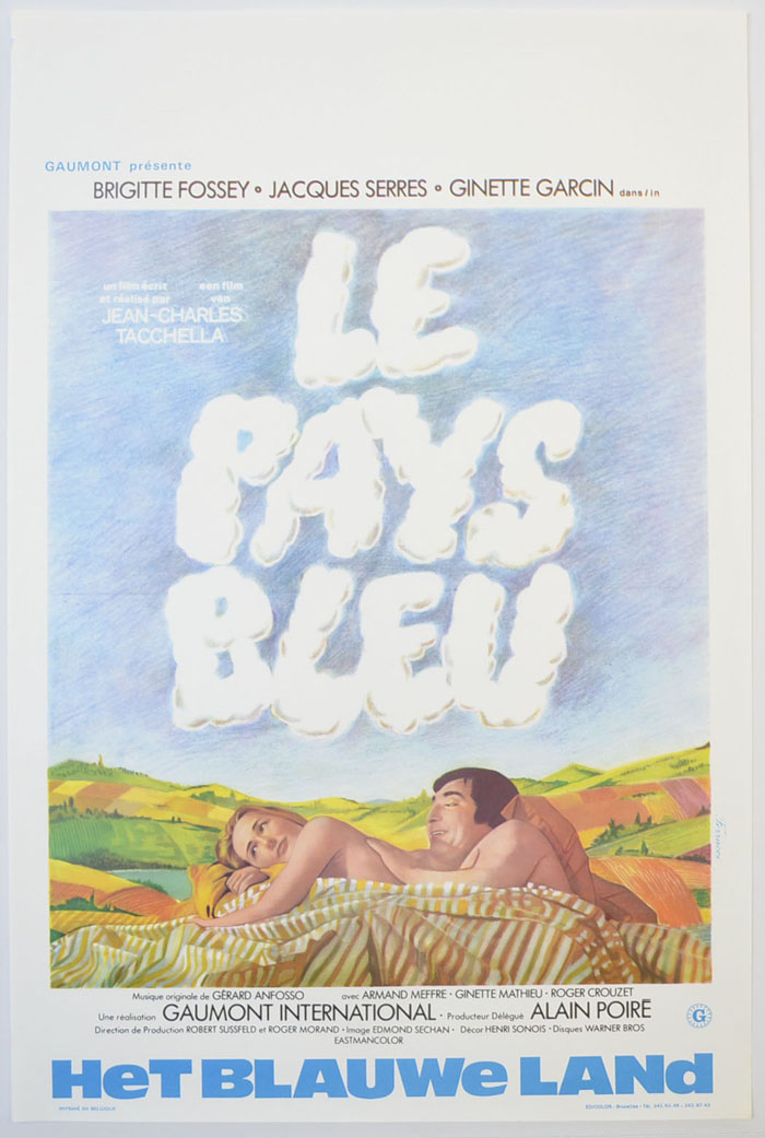 Le Pays Bleu <p><i> (Original Belgian Movie Poster) </i></p>