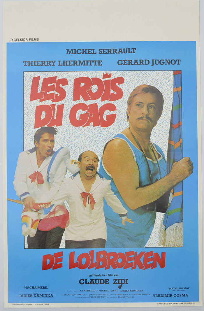 Les Rois Du Gag <p><i> (Original Belgian Movie Poster) </i></p>