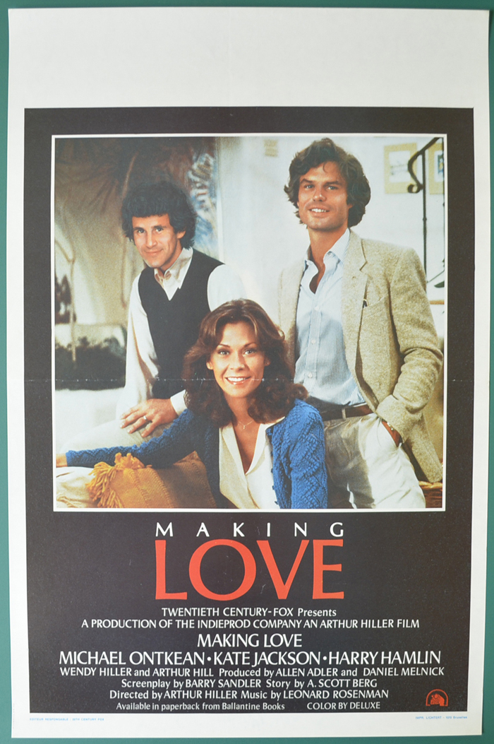Making Love <p><i> (Original Belgian Movie Poster) </i></p>