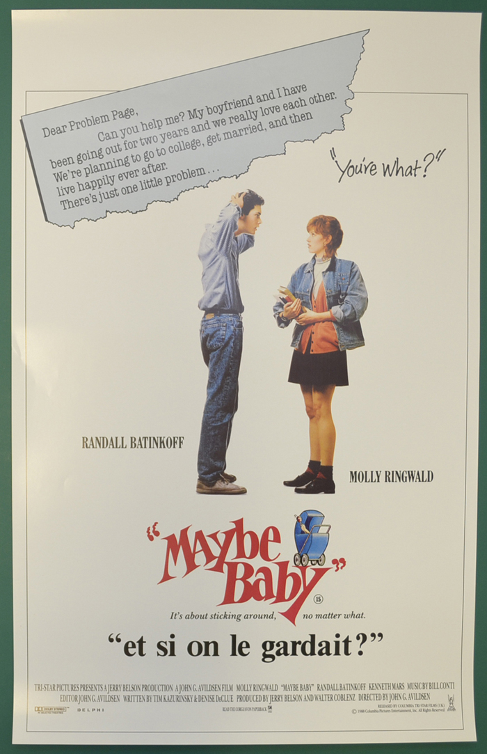 Maybe Baby <p><i> (Original Belgian Movie Poster) </i></p>
