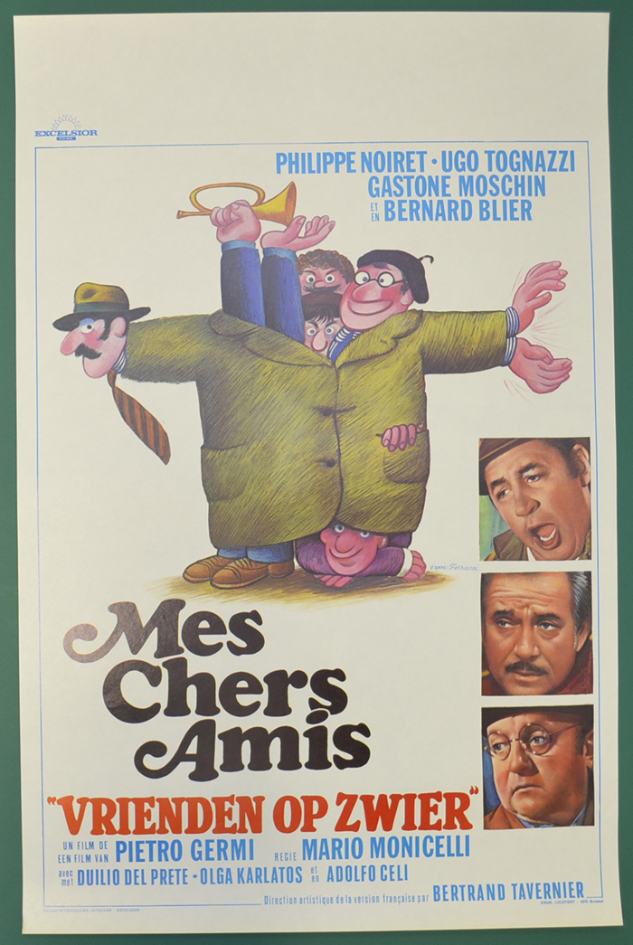 My Friends <p><i> (Original Belgian Movie Poster) </i></p>