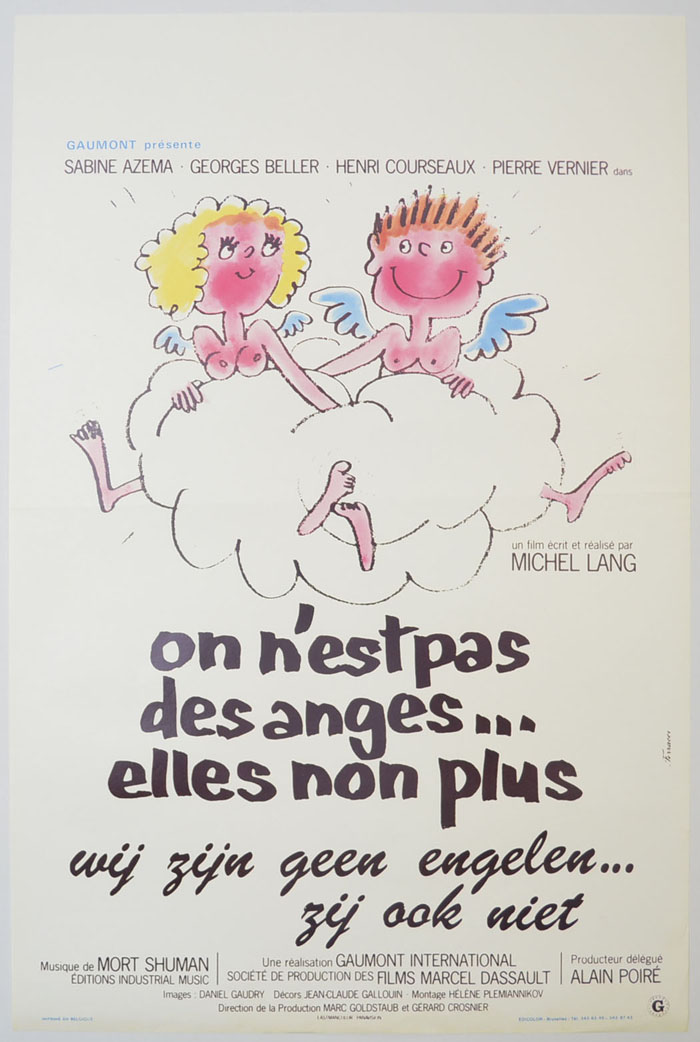 On n'est pas des anges... elles non plus <p><i> (Original Belgian Movie Poster) </i></p>