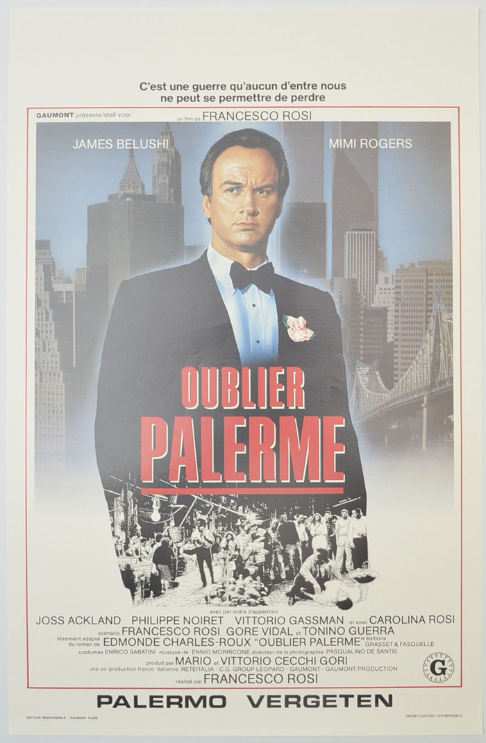 Palermo Connection (The) <p><i> (Original Belgian Movie Poster) </i></p>