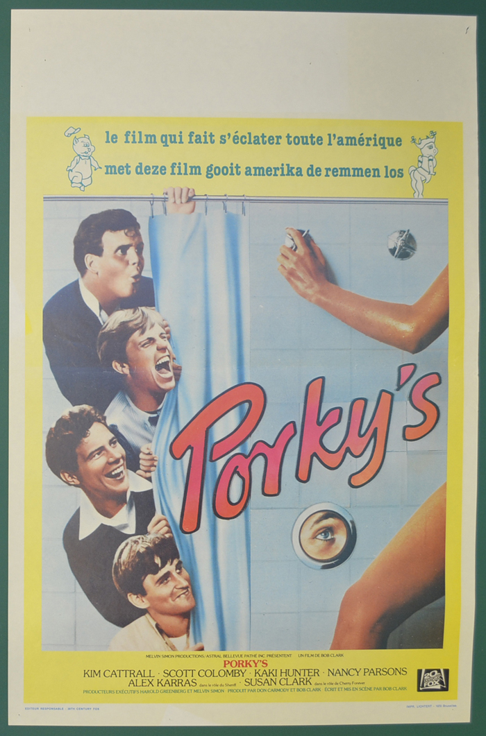 Porky's <p><i> (Original Belgian Movie Poster) </i></p>