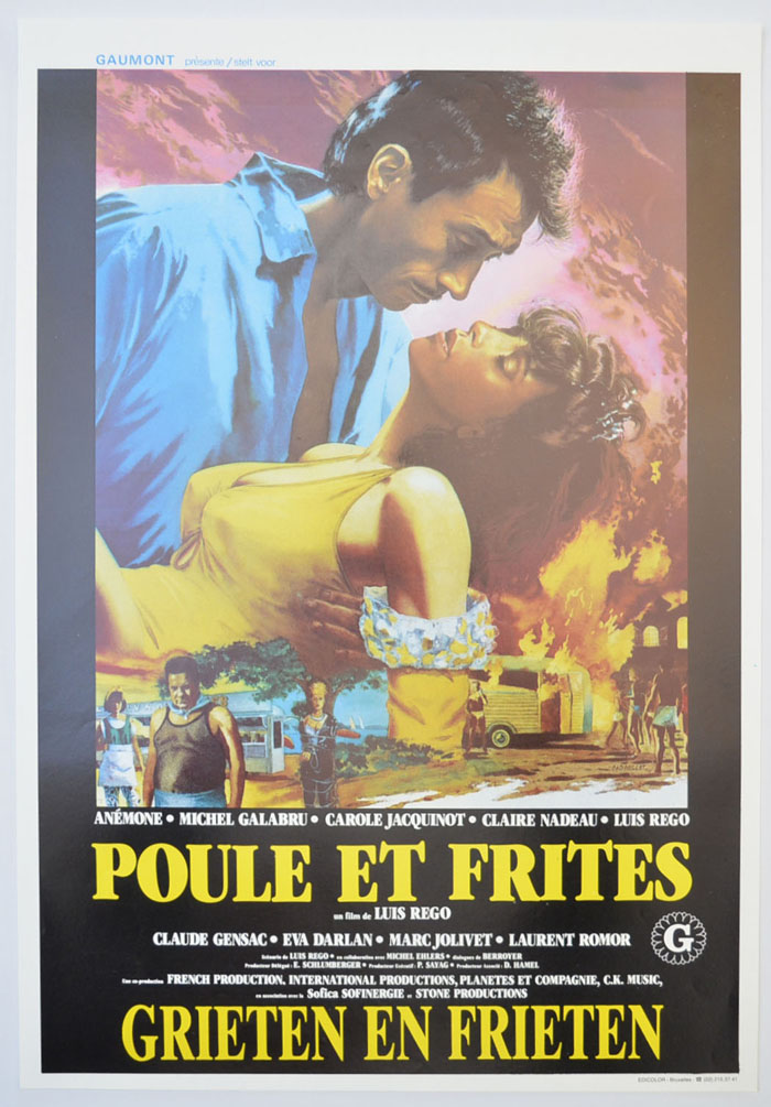 Poule Et Frites <p><i> (Original Belgian Movie Poster) </i></p>