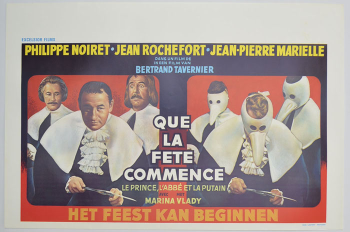 Que La Fete Commence <p><i> (Original Belgian Movie Poster) </i></p>