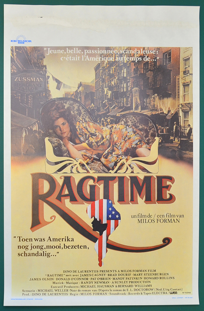 Ragtime <p><i> (Original Belgian Movie Poster) </i></p>