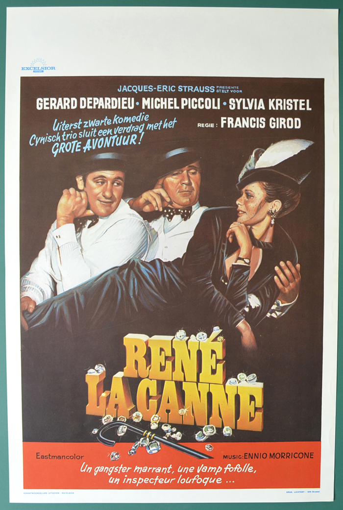 René la canne <p><i> (Original Belgian Movie Poster) </i></p>