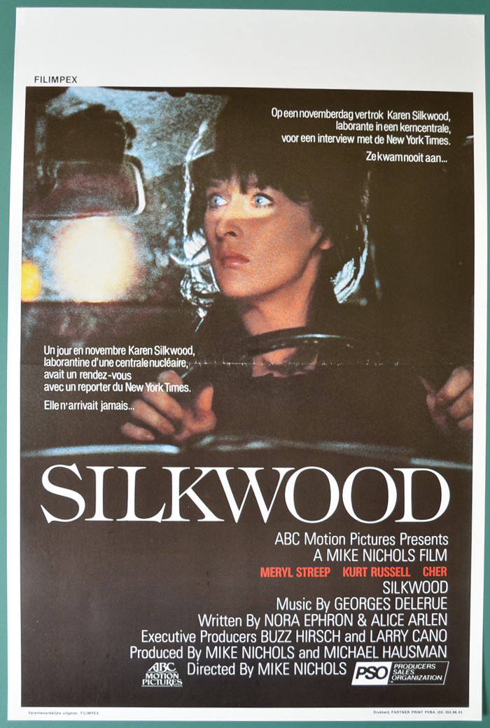 Silkwood <p><i> (Original Belgian Movie Poster) </i></p>