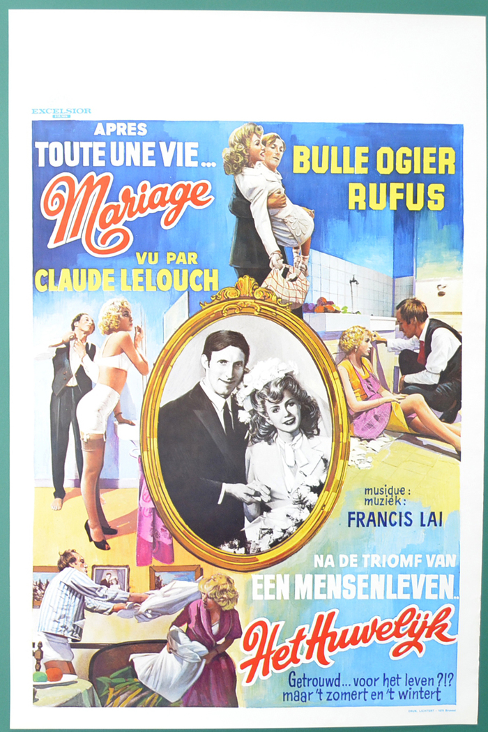 Toute une vie <p><i> (Original Belgian Movie Poster) </i></p>